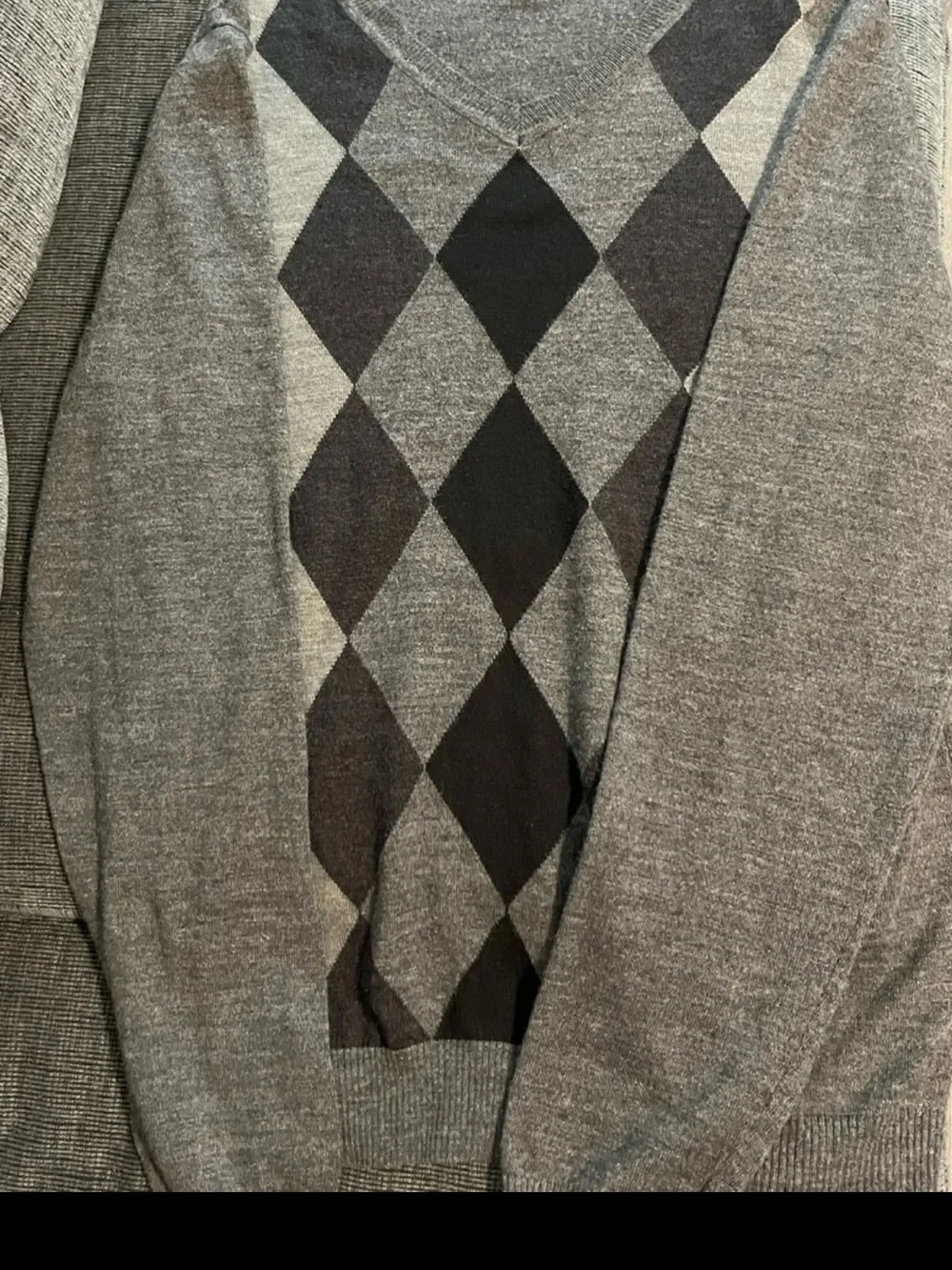 Banana Republic Men's Crewneck Sweaters in Black, Brown, Light Blue, and Gray